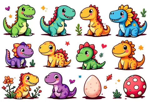 Dinossauros — Modelo 2