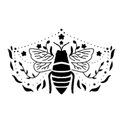 Abelha com ornamento