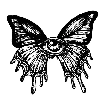 Borboleta com olho