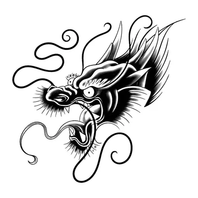Cabeça de dragão oriental
