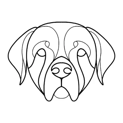 Cachorro geométrico
