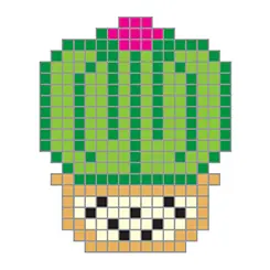 Cacto de pixel pequeno