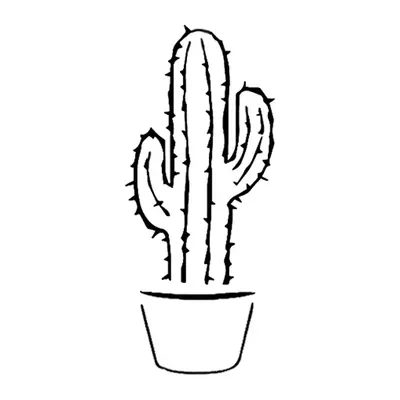 Cacto em vaso