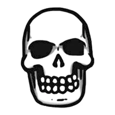 Caveira desenhada