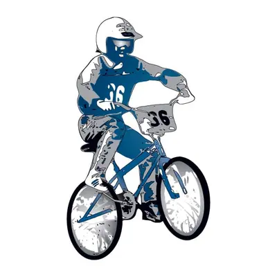 Ciclista de BMX