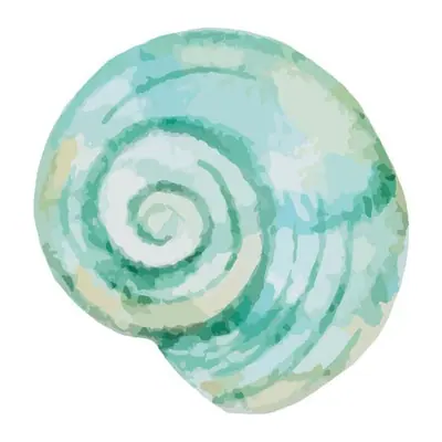 Concha em aquarela