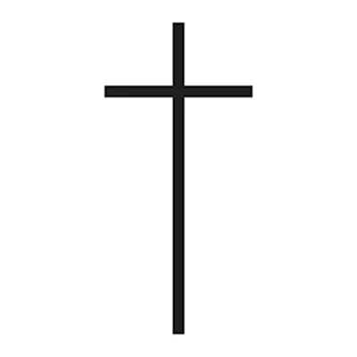 Cruz fina — Modelo 1