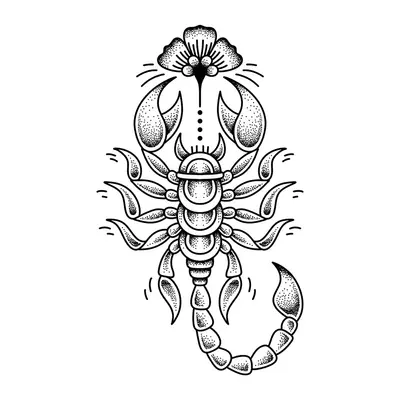 Escorpião ornamental