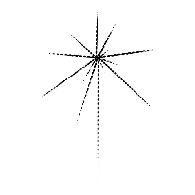 Estrela pontilhada