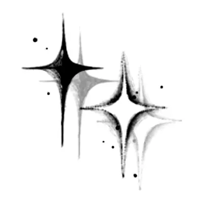 Estrelas brilhantes — Modelo 1