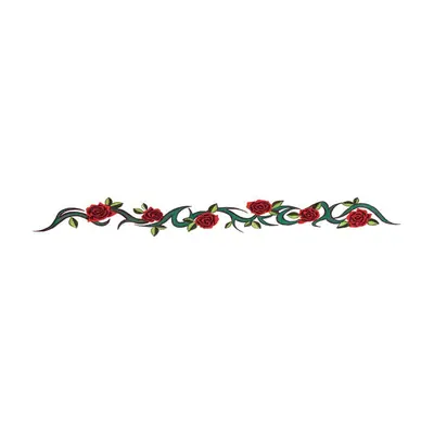 Faixa de rosas