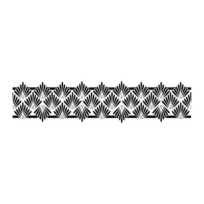 Faixa tribal de folhas