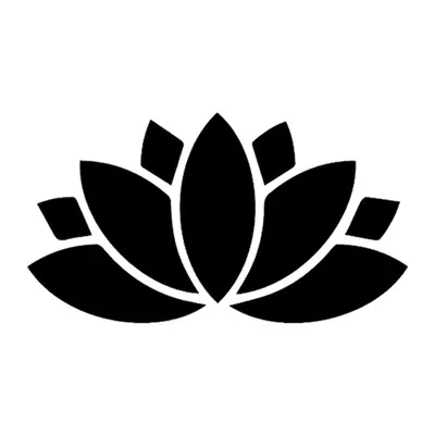 Flor de lótus preta