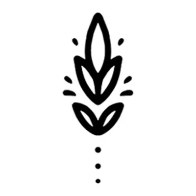 Folha ornamental pequena