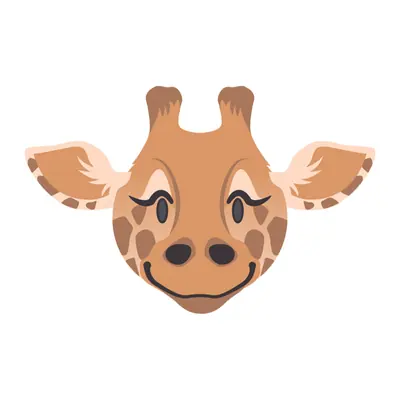 Girafa fofa