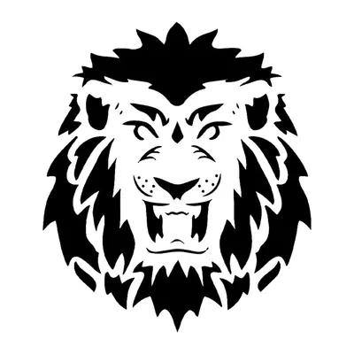 Leão — rosto preto