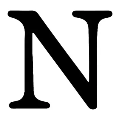 Letra N