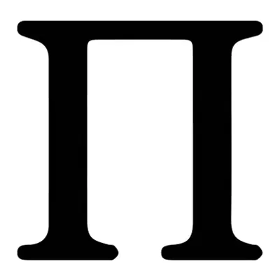 Letra pi maiúscula