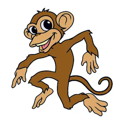 Macaco dançando