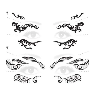 Máscara de renda para olhos