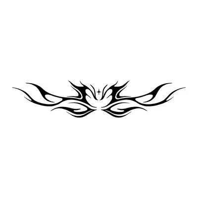 Ornamento tribal fino