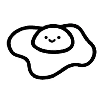 Ovo frito fofo
