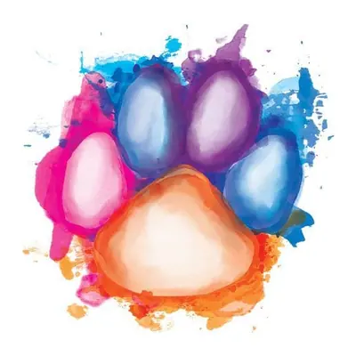Pata em aquarela