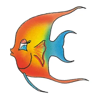 Peixe-anjo arco-íris