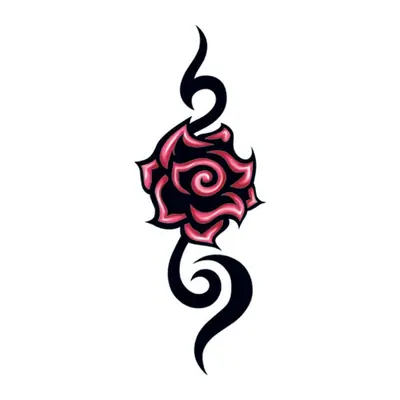 Rosa tribal moderna