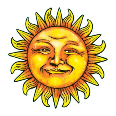 Sol sorridente