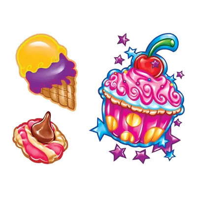 Sorvete e cupcake