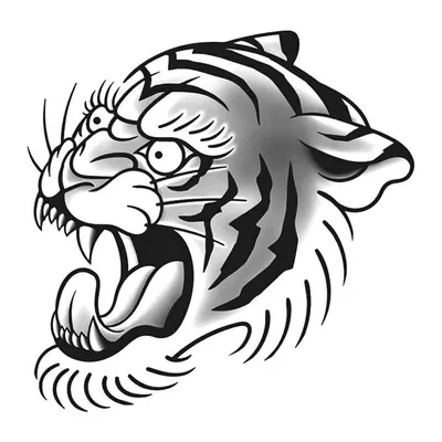 Tigre rugindo