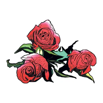 Três rosas vermelhas