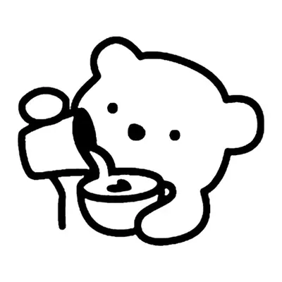 Ursinho comendo