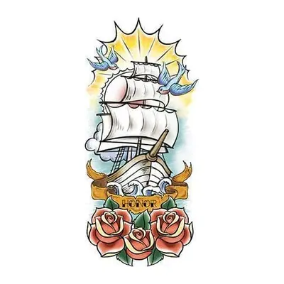 Veleiro com rosas