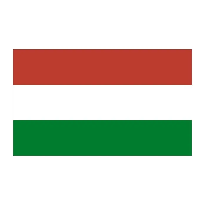 Tatuagem temporária Bandeiras — Bandeira da Hungria. Inclui bandeira