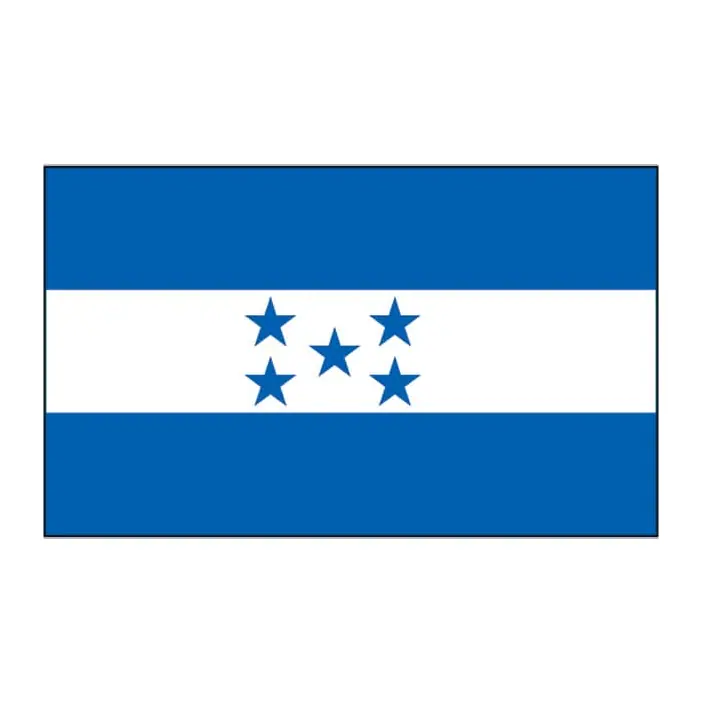 Tatuagem temporária Bandeiras — Bandeira de Honduras. Inclui bandeira