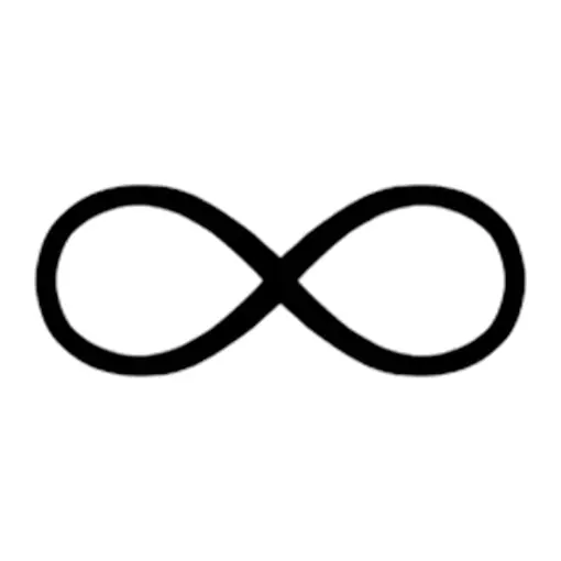 Tatuagem temporária Símbolos — Infinito. Inclui infinito