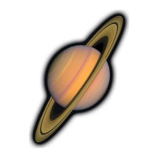 Tatuagem temporária Planetas e Espaço — Planeta Saturno. Inclui saturno
