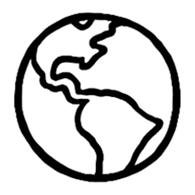 Tatuagem temporária Viagem e Aventura — Planeta Terra. Inclui globo