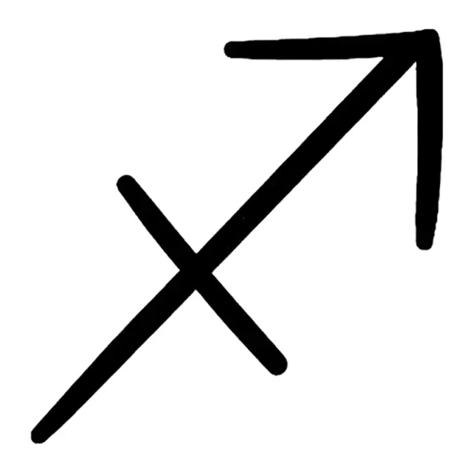 Tatuagem temporária Signos e Astrologia — Sagitário. Inclui sagitário