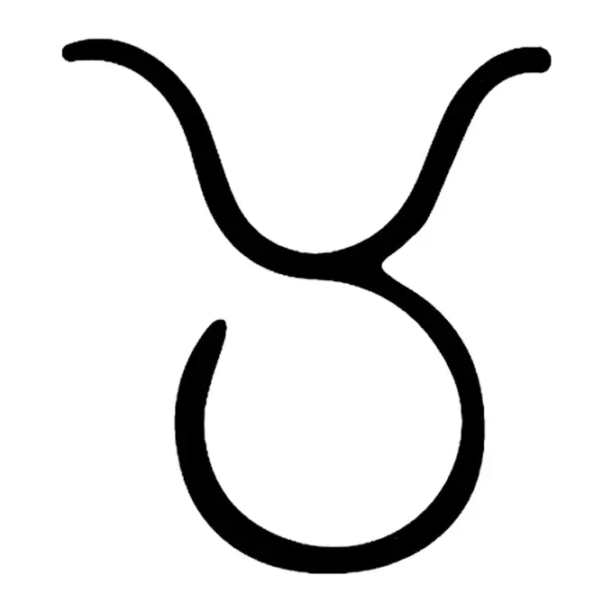 Tatuagem temporária Signos e Astrologia — Touro. Inclui touro