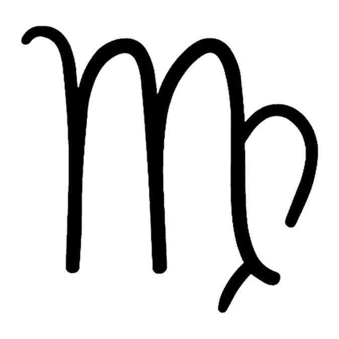 Tatuagem temporária Signos e Astrologia — Virgem. Inclui virgem